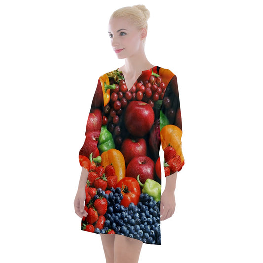 Fruit Snacks Shift Dress