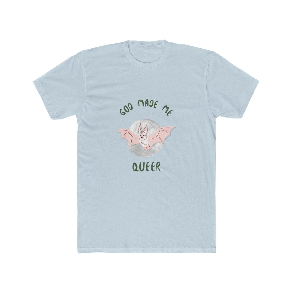 God Made Me Queer Cotton Crew Tee