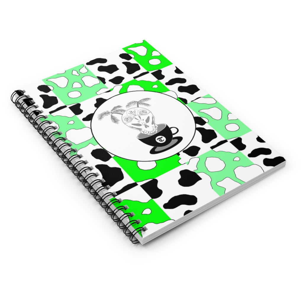 Cowboi Green Spiral Notebook - Ruled Line
