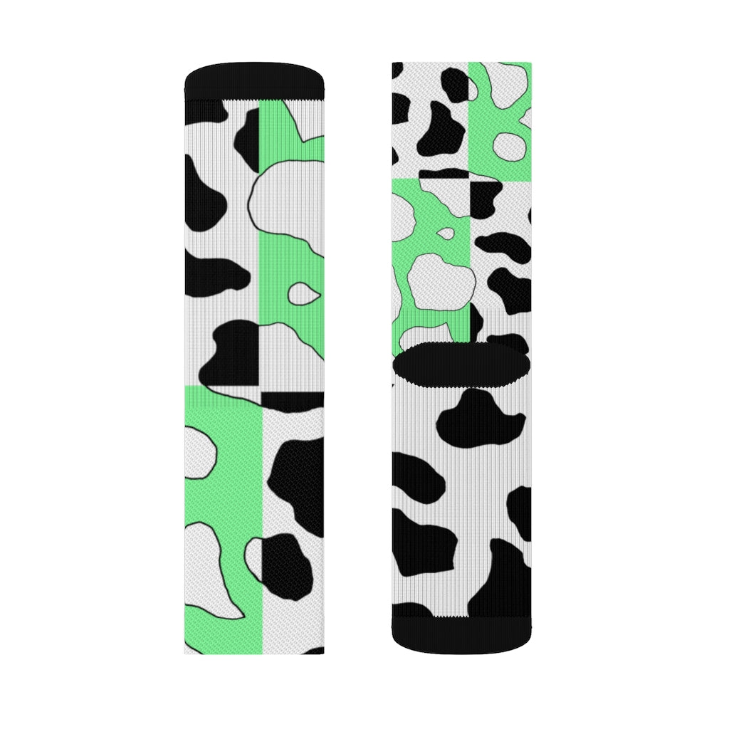 Softboi Green Cowboi Sublimation Socks