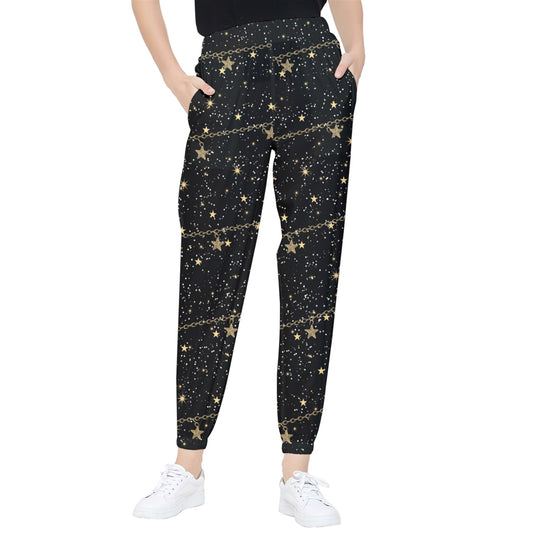 chain of stars Tapered Pants
