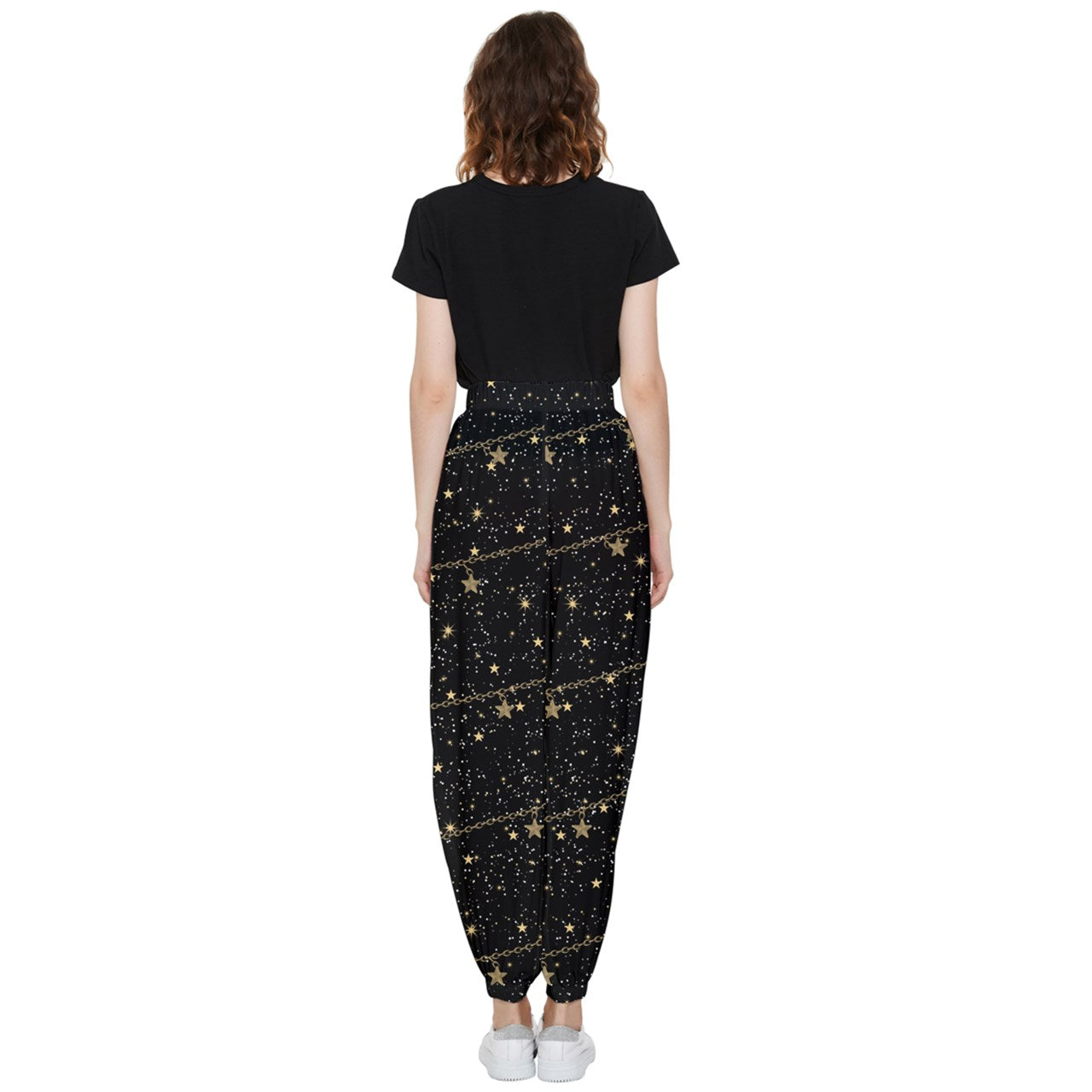 chain of stars Tapered Pants