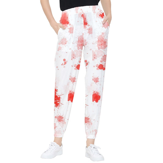blood spatter Tapered Pants