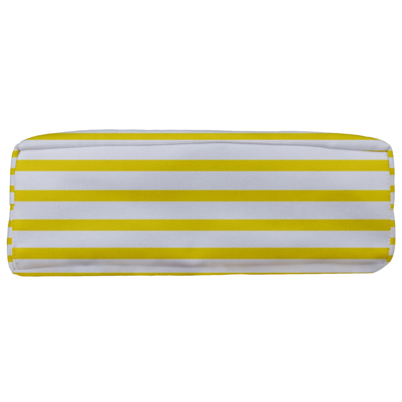 yellow beach stripe Full Print Rope Handle Tote (Large)