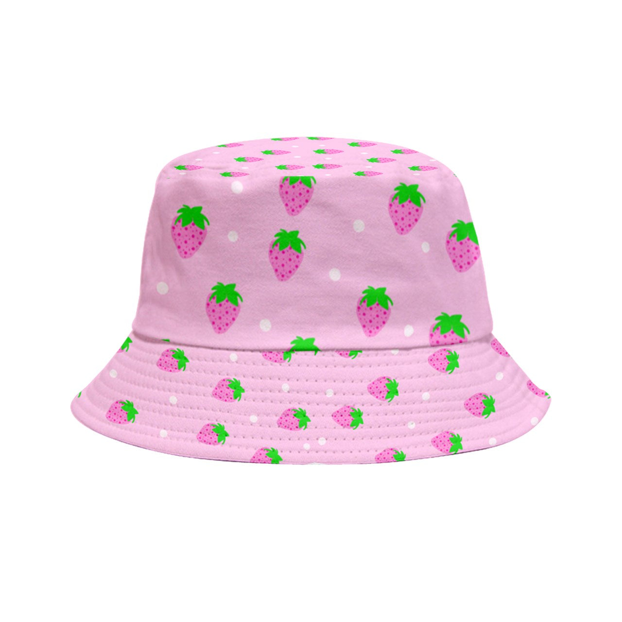 strawberry pink Inside Out Bucket Hat