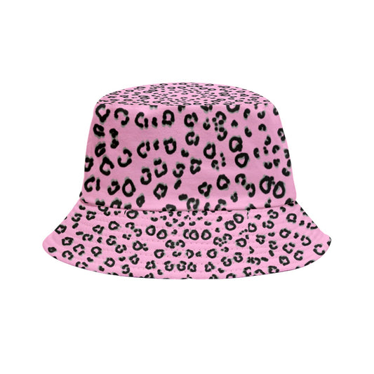 pink cheetah Inside Out Bucket Hat