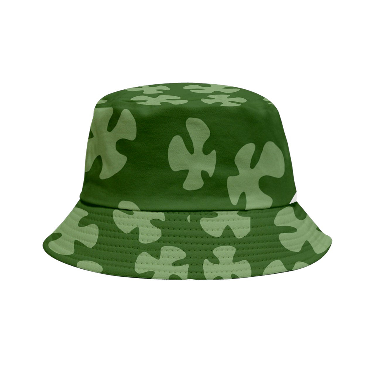 green beach camo Inside Out Bucket Hat