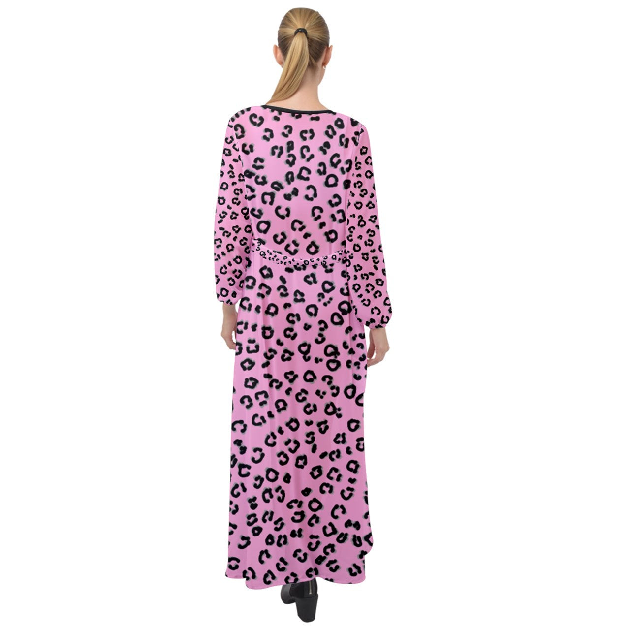 Pink Cheetah Beach Robe