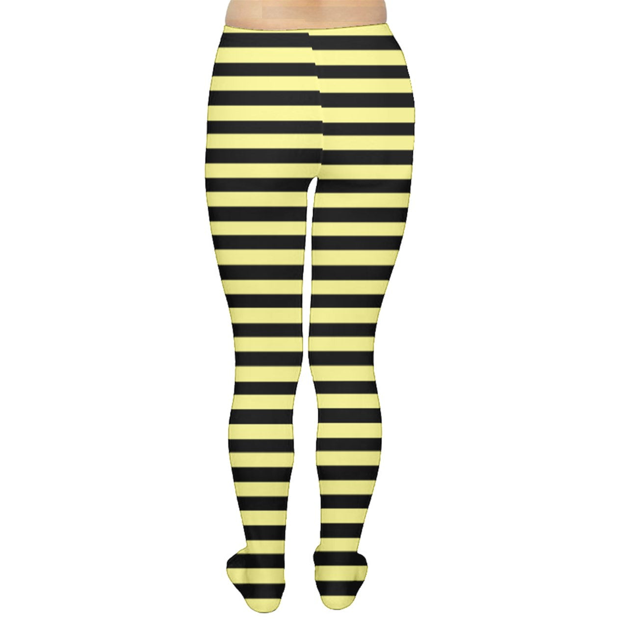 Bumblebee Yellow Stripes Tights