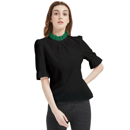 Ivy Collar Frill Neck Blouse