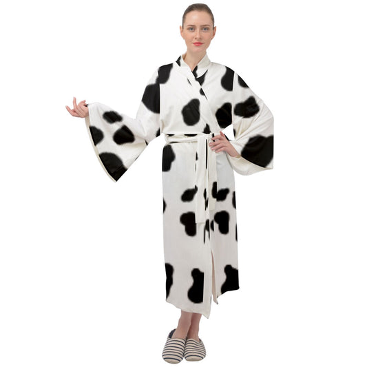 electric cowboi Maxi Velour Robe