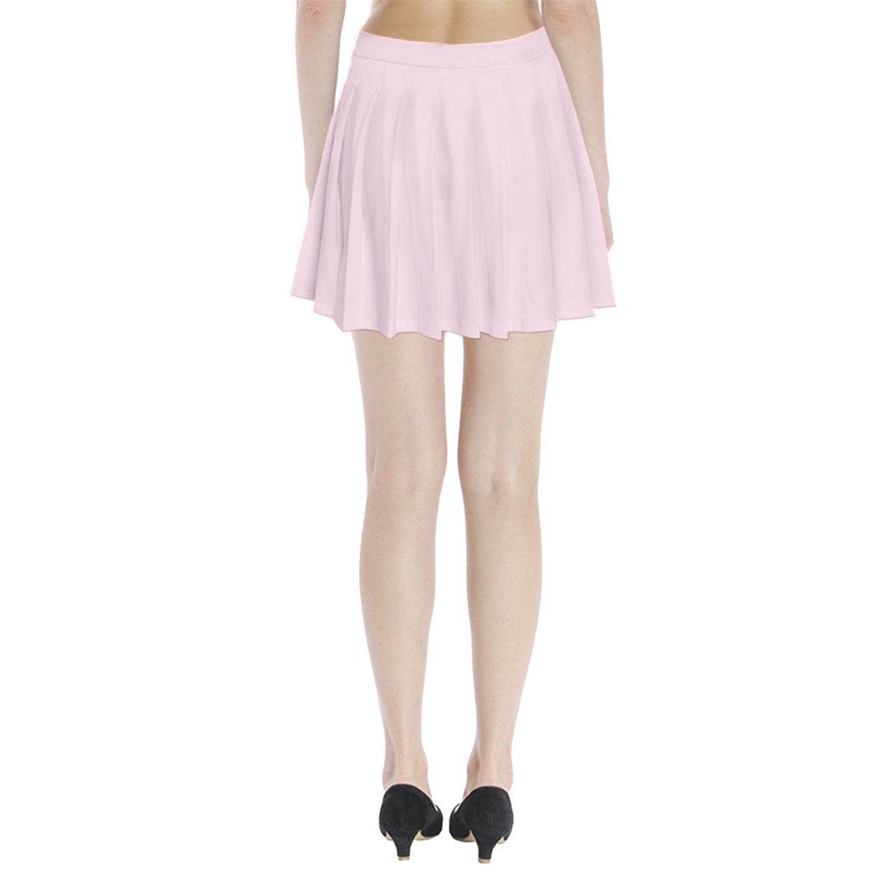 Icee Pink Pleated Mini Skirt