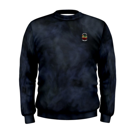 Smokey Blue Tie Dye Space Cadet Sweatshirt