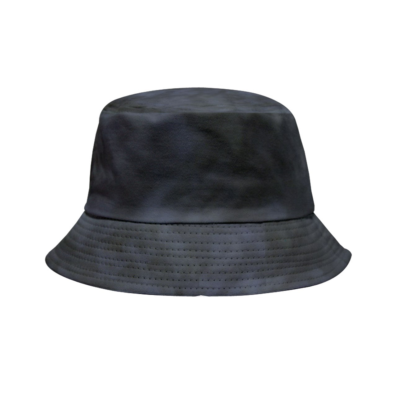 Smokey Blue Tie Dye Space Cadet - Clear Night Star - Reversible Bucket Hat