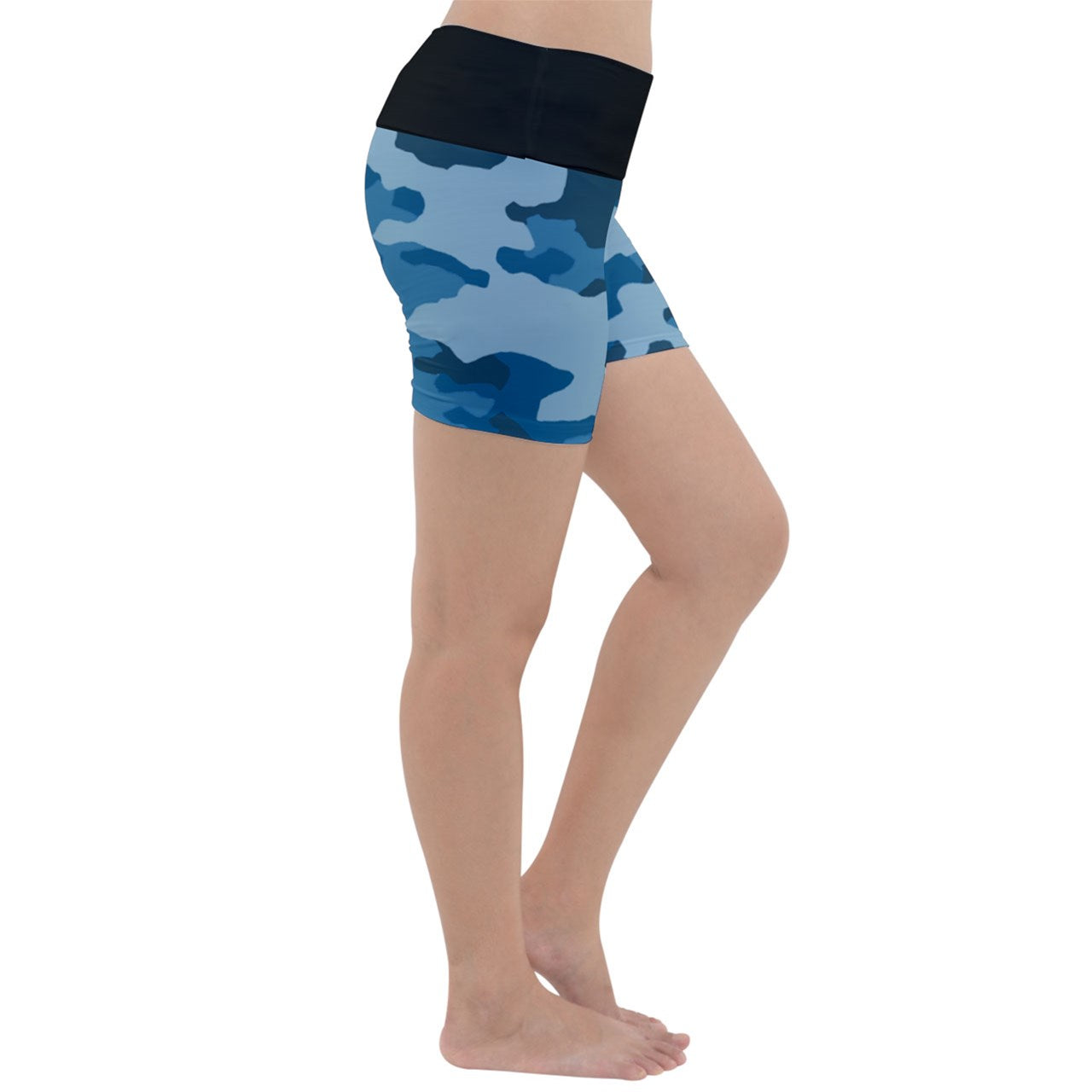 y2k Soldier Western Lightweight Velour Yoga Shorts