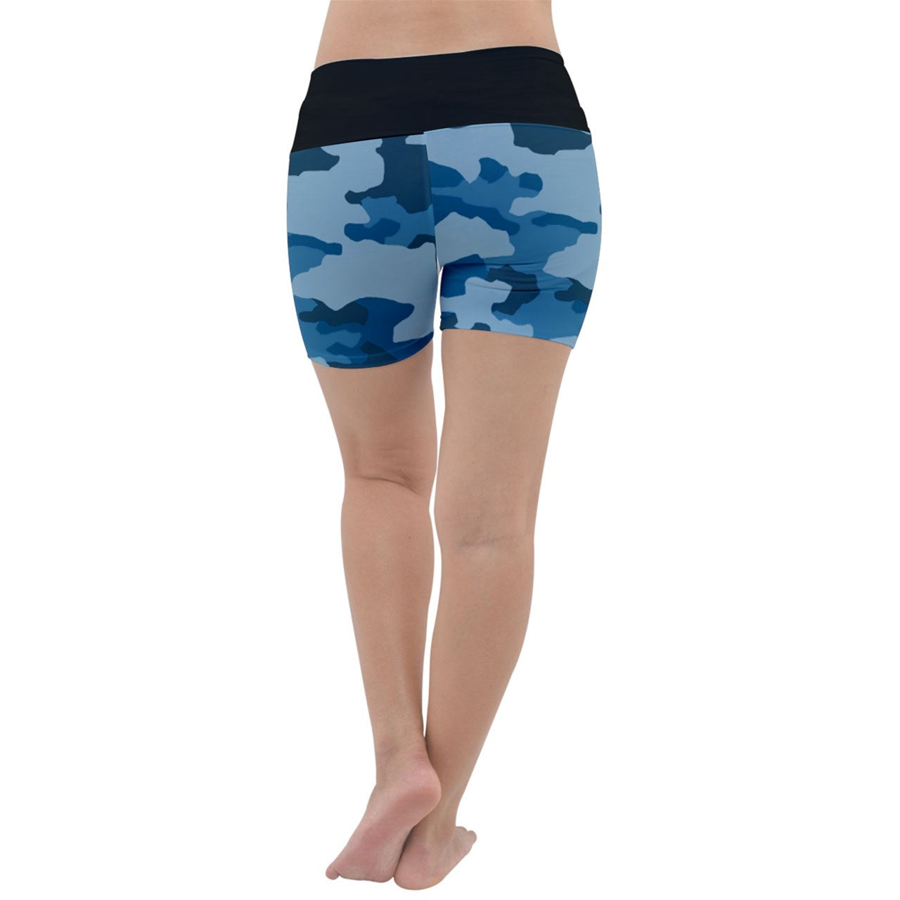 y2k Soldier Western Lightweight Velour Yoga Shorts