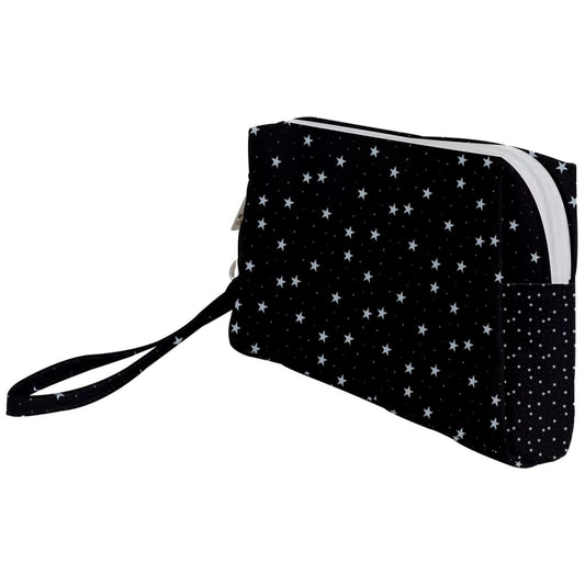 Clear Night Star Wristlet Pouch Bag (Small)