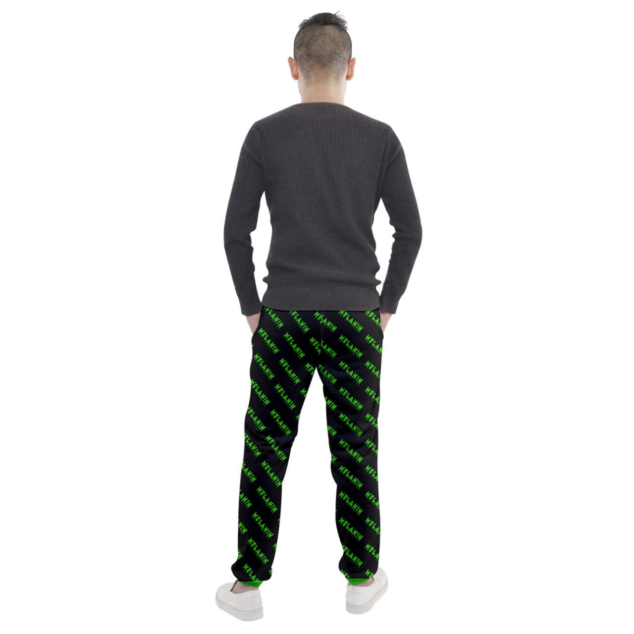 MELANIN Tiles Green Jogger Sweatpants
