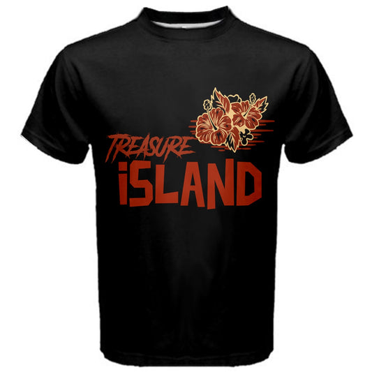 Treasure Island Island Flower Cotton Tee