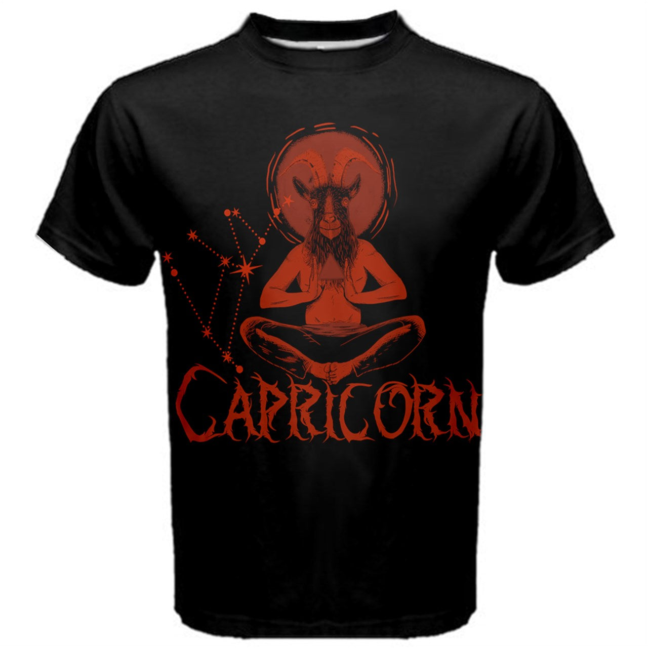 Capricorn Metal Zodiac Cotton Tee