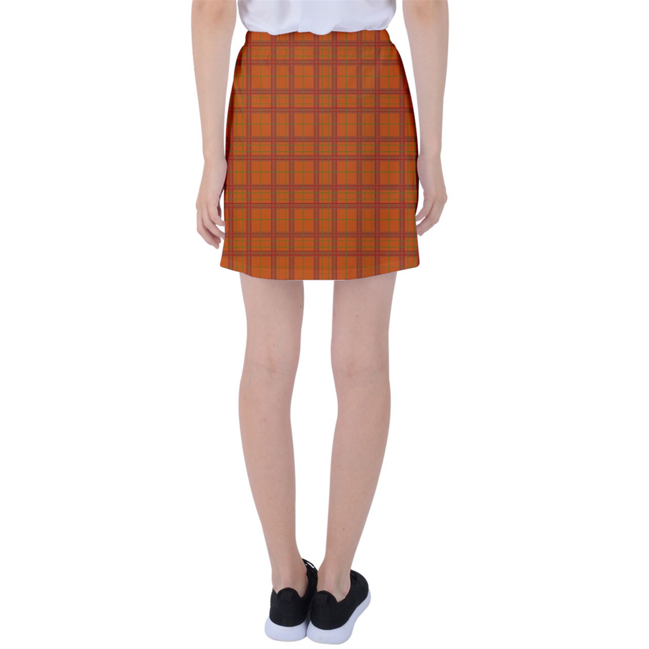 Sunset Academia Tennis Skirt