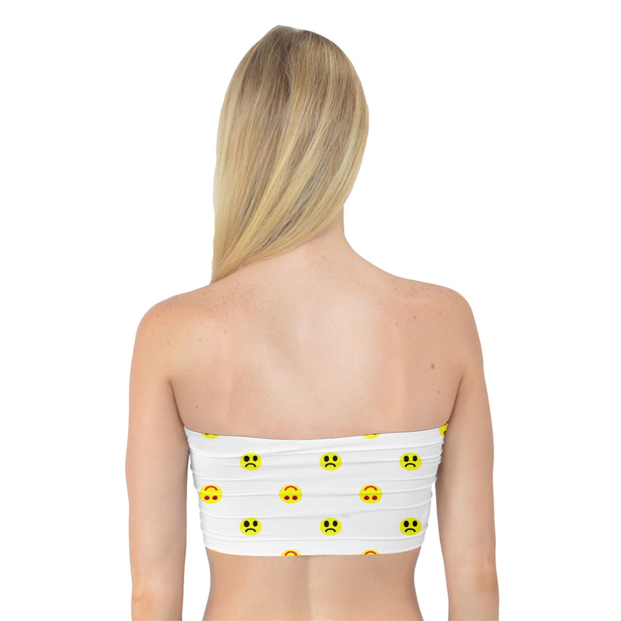 Twisted Smiley lite Bandeau Top