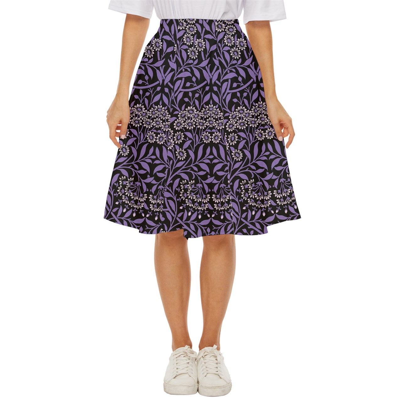 Moonlight Bloom Classic Short Skirt