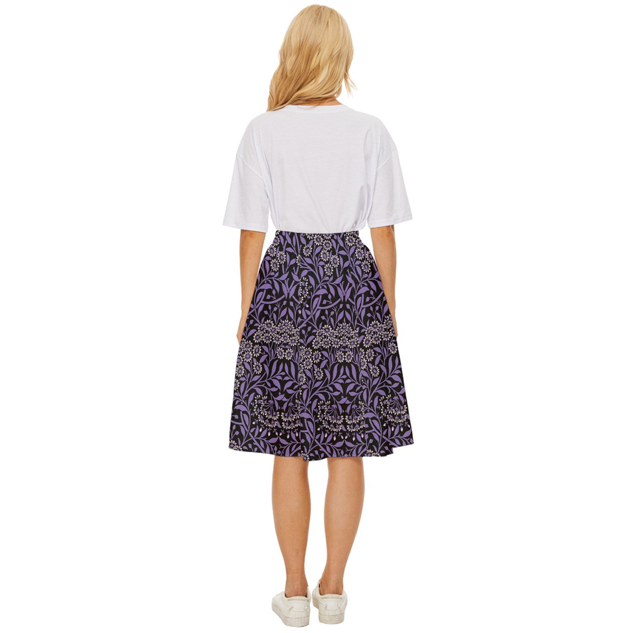 Moonlight Bloom Classic Short Skirt