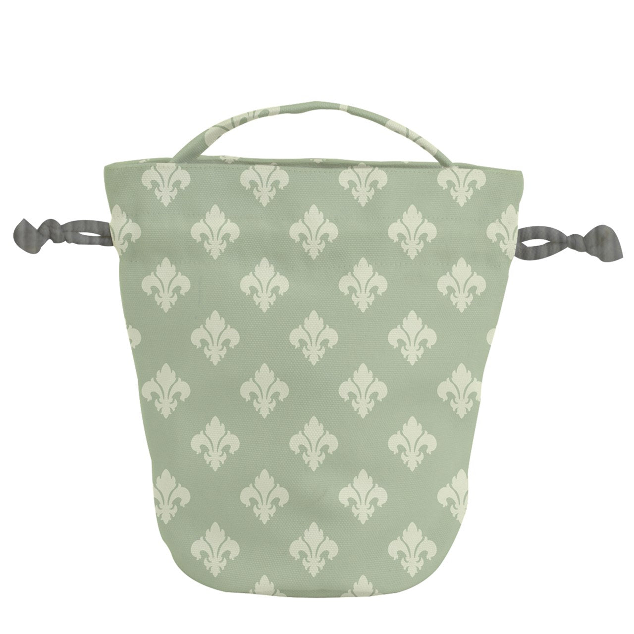 Truffle Mint Drawstring Bucket Bag
