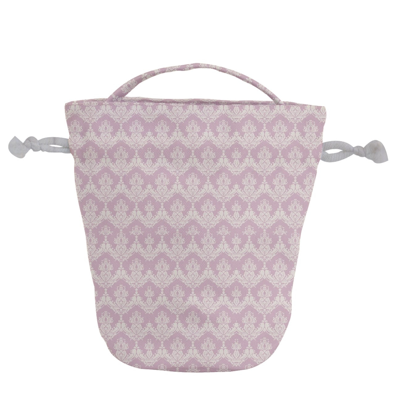 Blushing Beauty Drawstring Bucket Bag