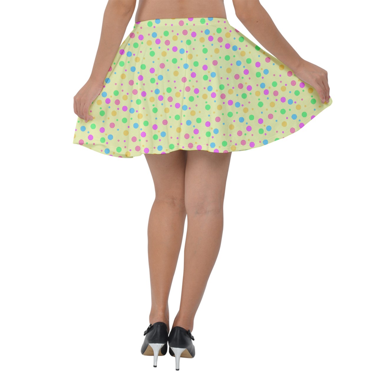 Soft Spot Velvet Skater Skirt