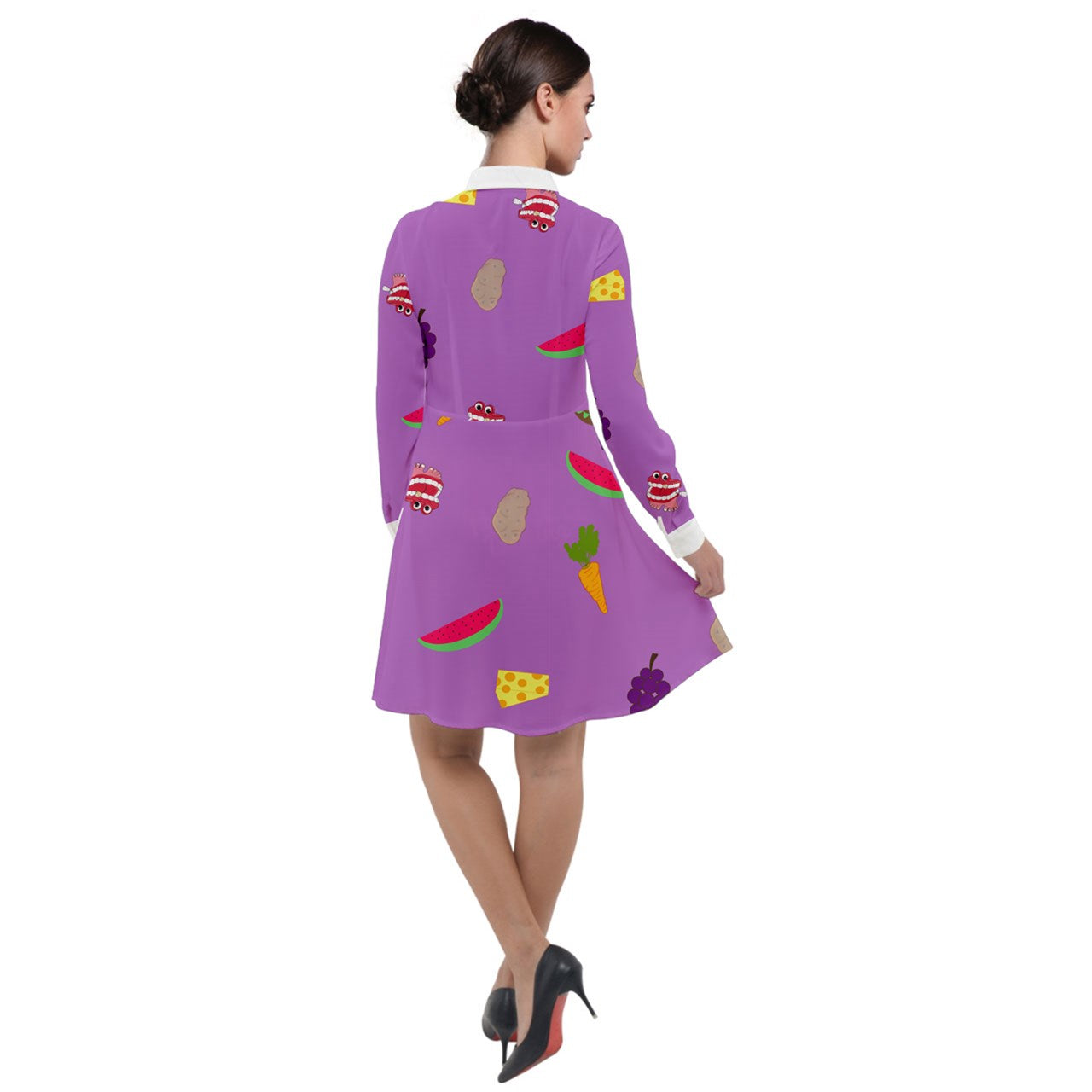 Saphic Science Teachers - For Lunch Long Sleeve Dress