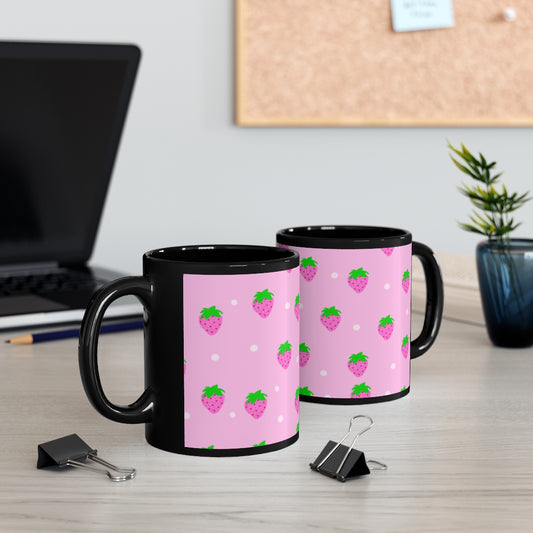Strawberry's Pink mug 11oz
