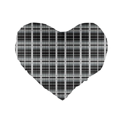 grey academia 16" Premium Heart Shape Cushion