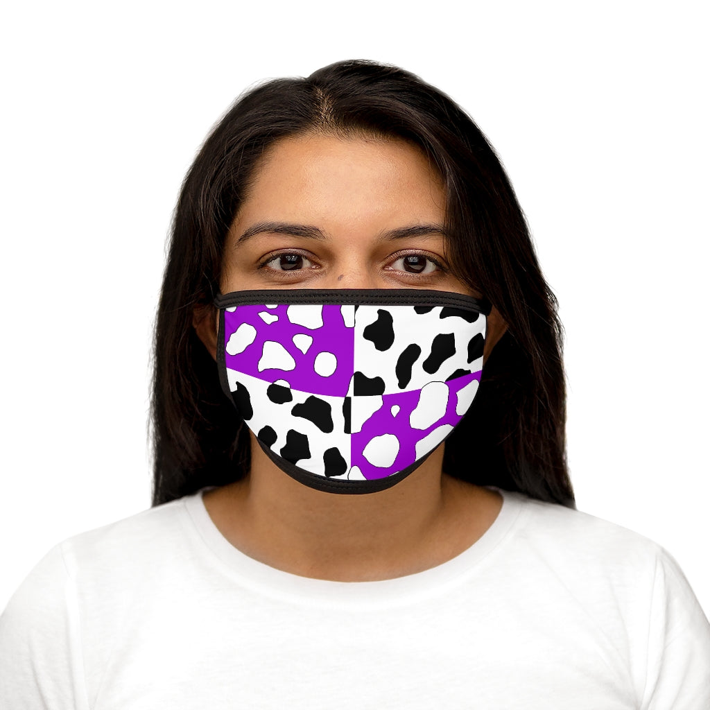 e-boy Purple Cowboi  Mixed-Fabric Face Mask