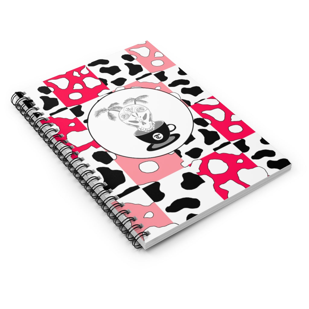 Cowboi Pink Spiral Notebook - Ruled Line