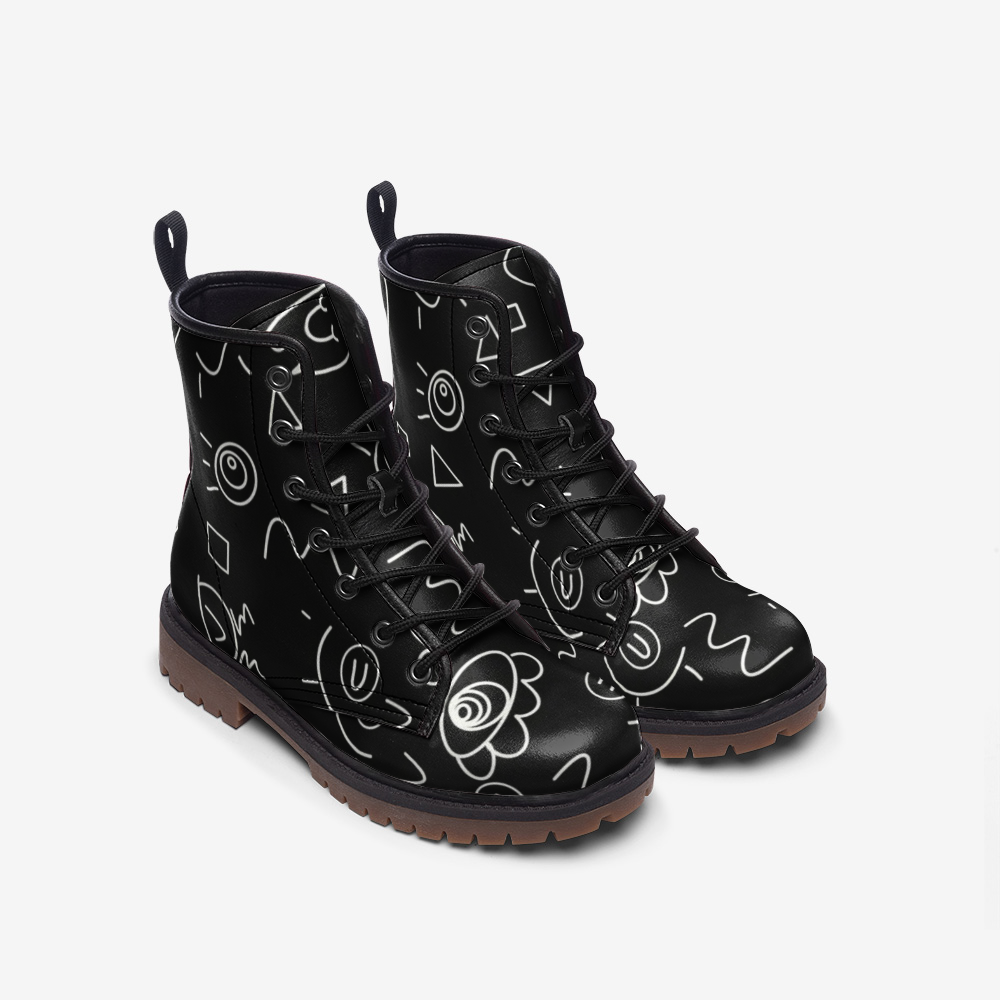 Squigle Face Leather Lightweight boots MT