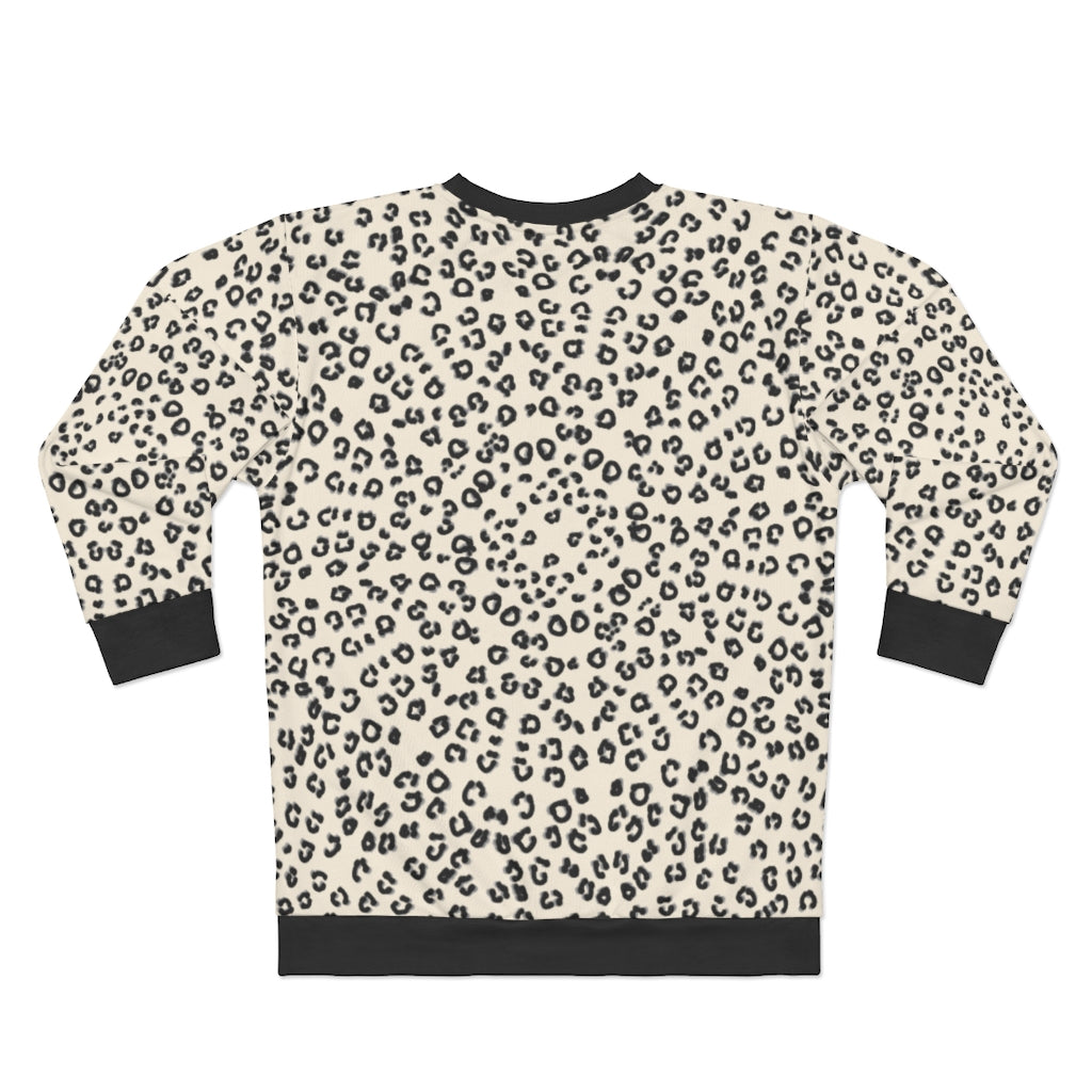 Cream Cheetah Sweatshirt