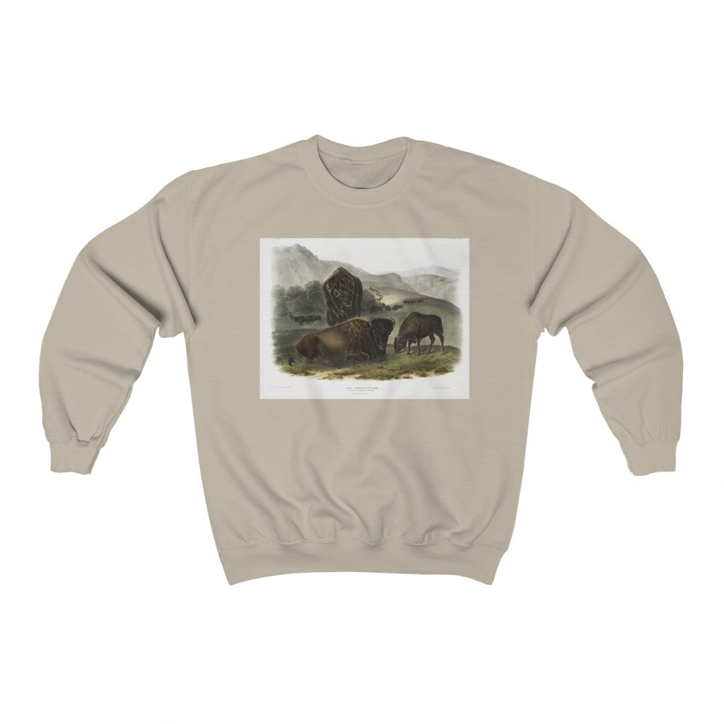 bison zoology Crewneck Sweatshirt