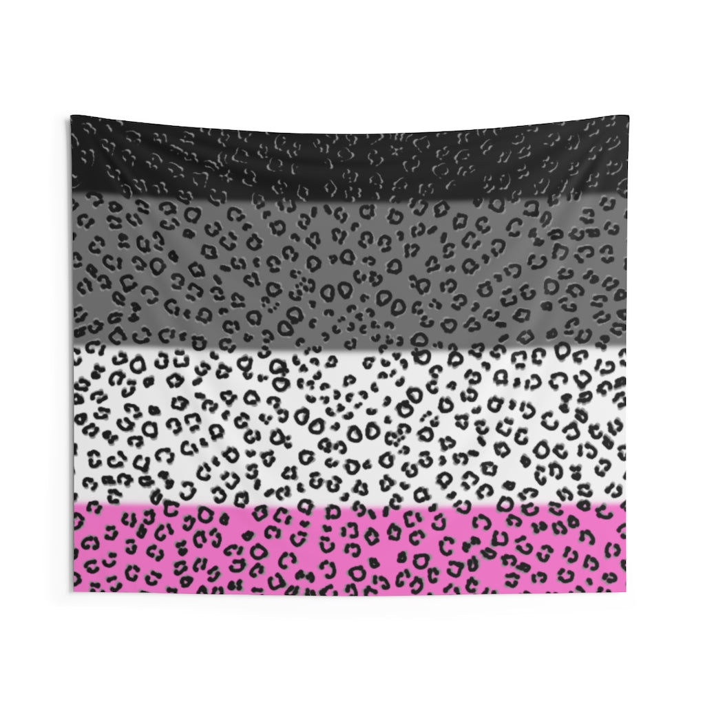 Gynephilia Flag Cheetah Wall Tapestries