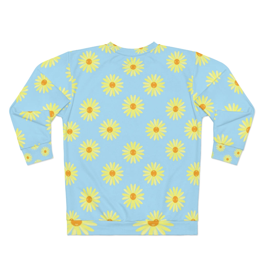 sky sunshine flowers Unisex Sweatshirt