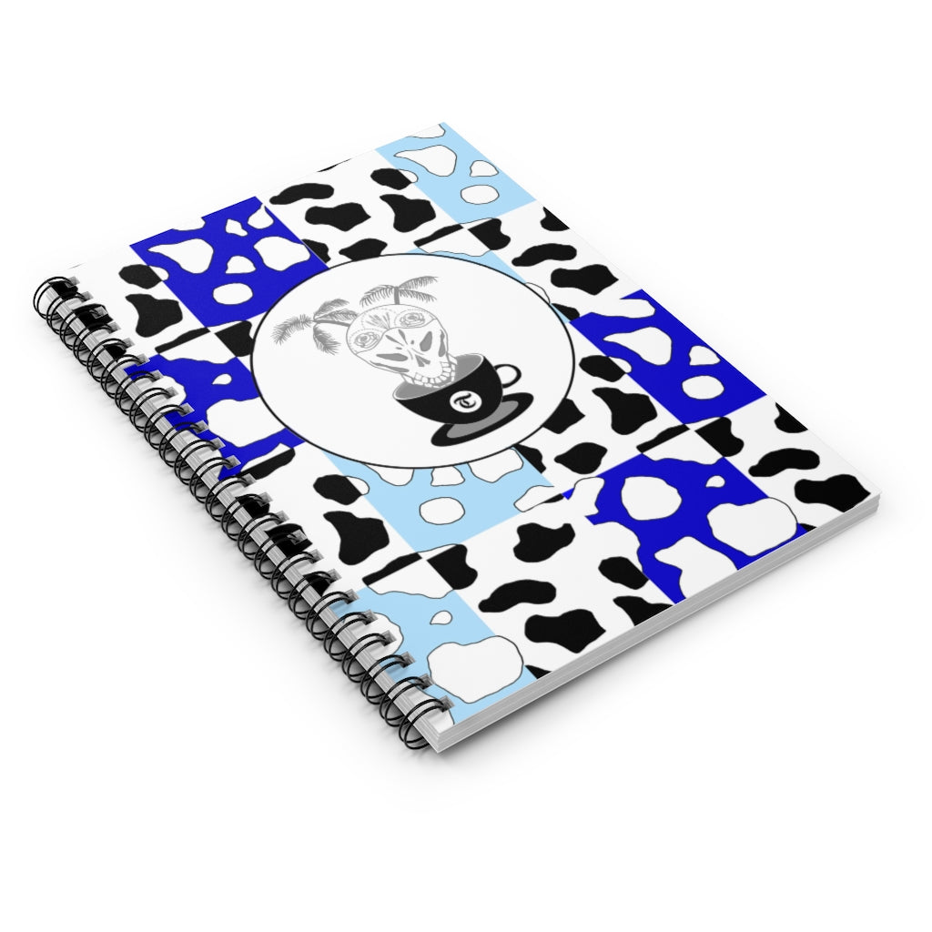 Cowboi Blue Spiral Notebook - Ruled Line