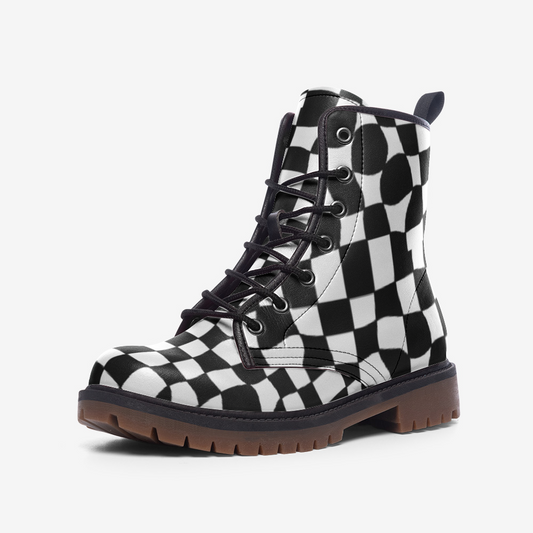 Wonkey Checkers Leather Lightweight boots MT