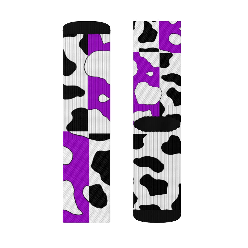 e-boi Purple Cowboi Sublimation Socks