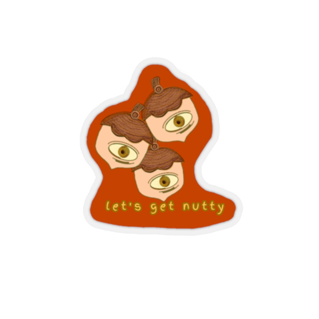 Let's Get Nutty - Kiss-Cut Stickers