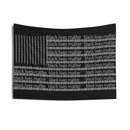 BLM Flag Indoor Wall Tapestries