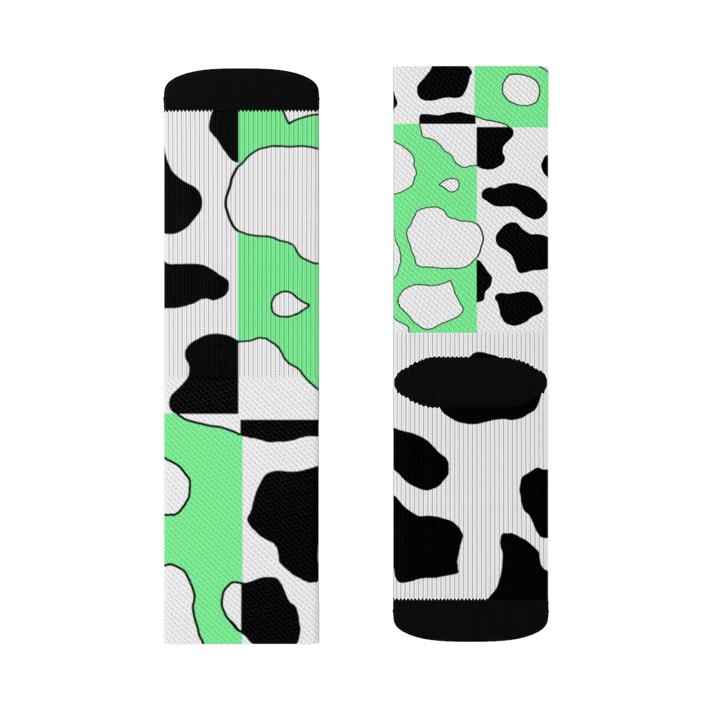 Softboi Green Cowboi Sublimation Socks
