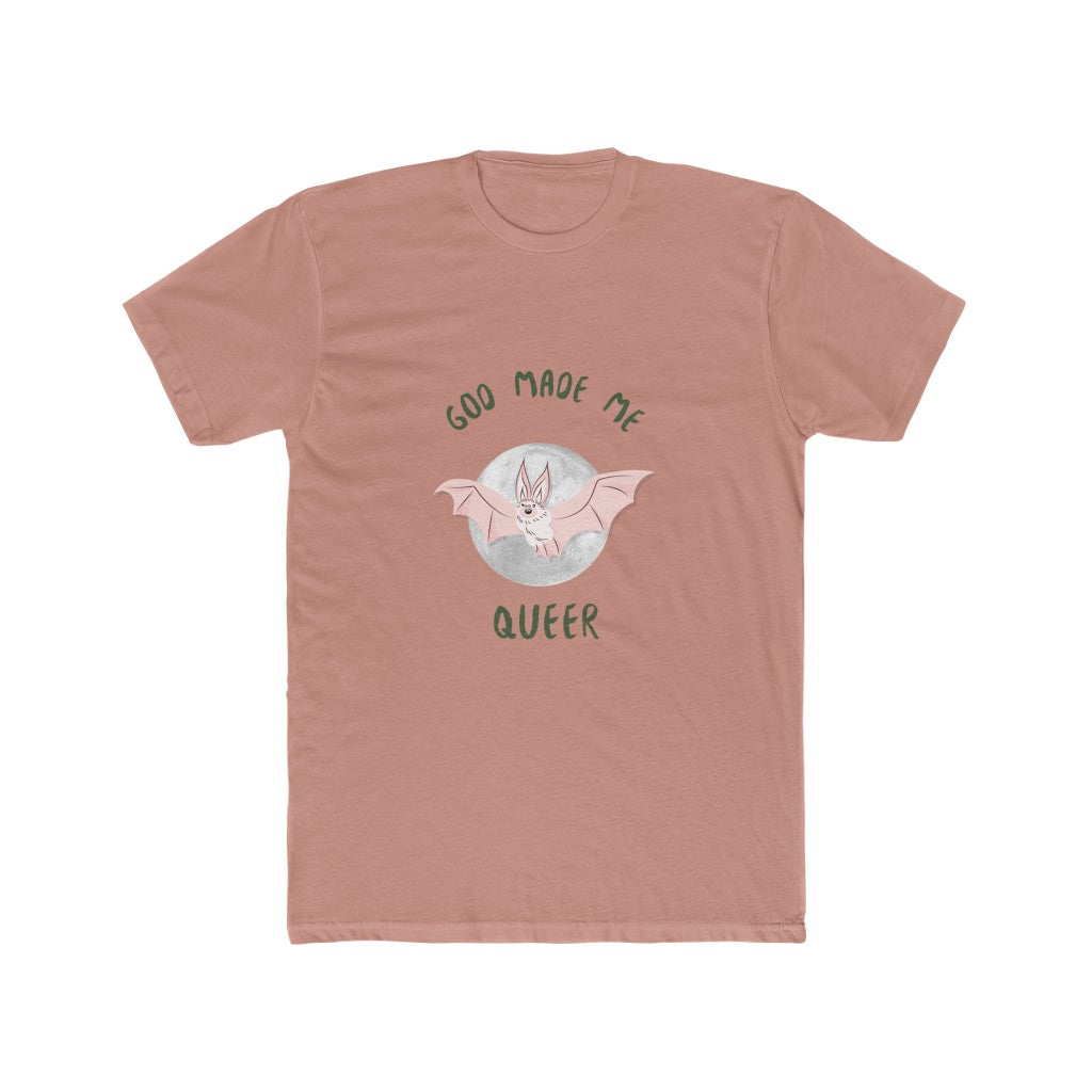 God Made Me Queer Cotton Crew Tee