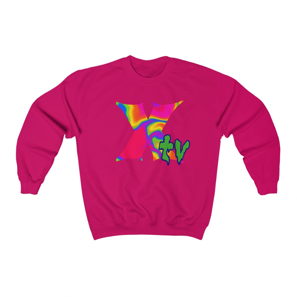 neon Xtv logo Crewneck Sweatshirt