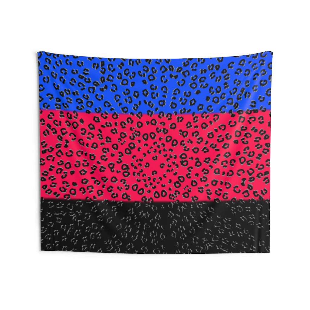 Polyamoury Flag Cheetah Wall Tapestries